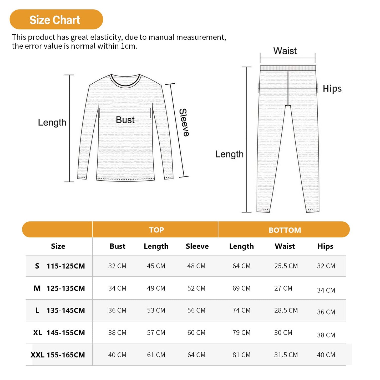 Children's Thermal Underwear, Functional Underwear