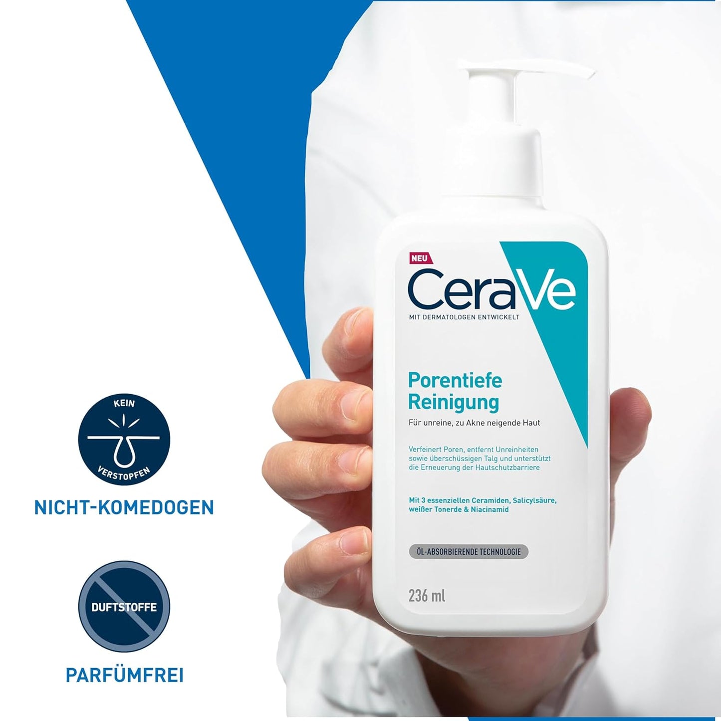 CERAVE Deep Pore Cleansing Gel 236 ml