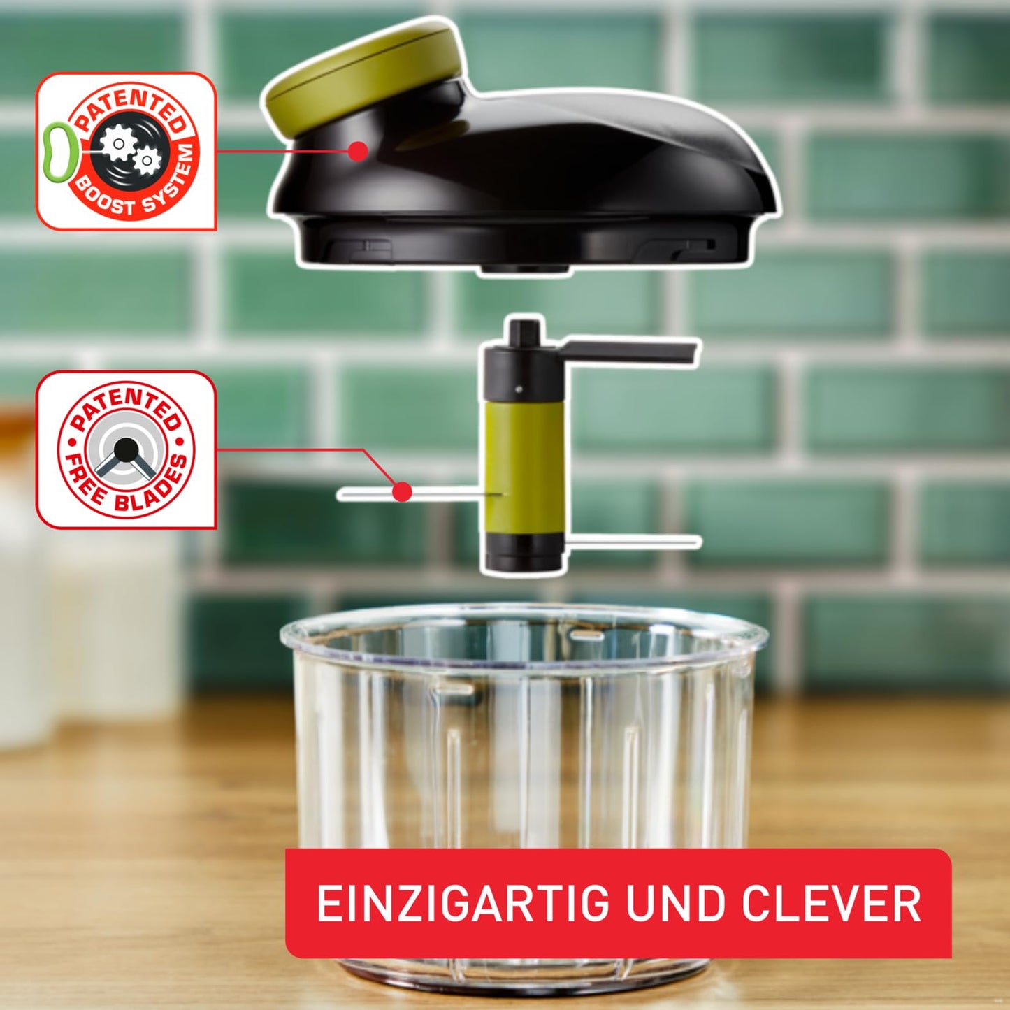 Tefal, 500 ml håndholdte blender