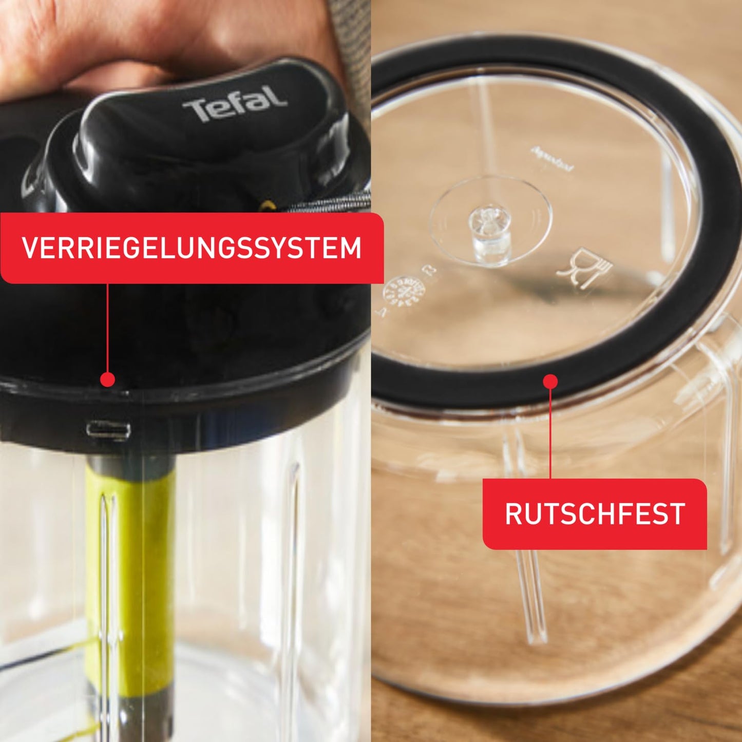 Tefal, 500 ml håndholdte blender