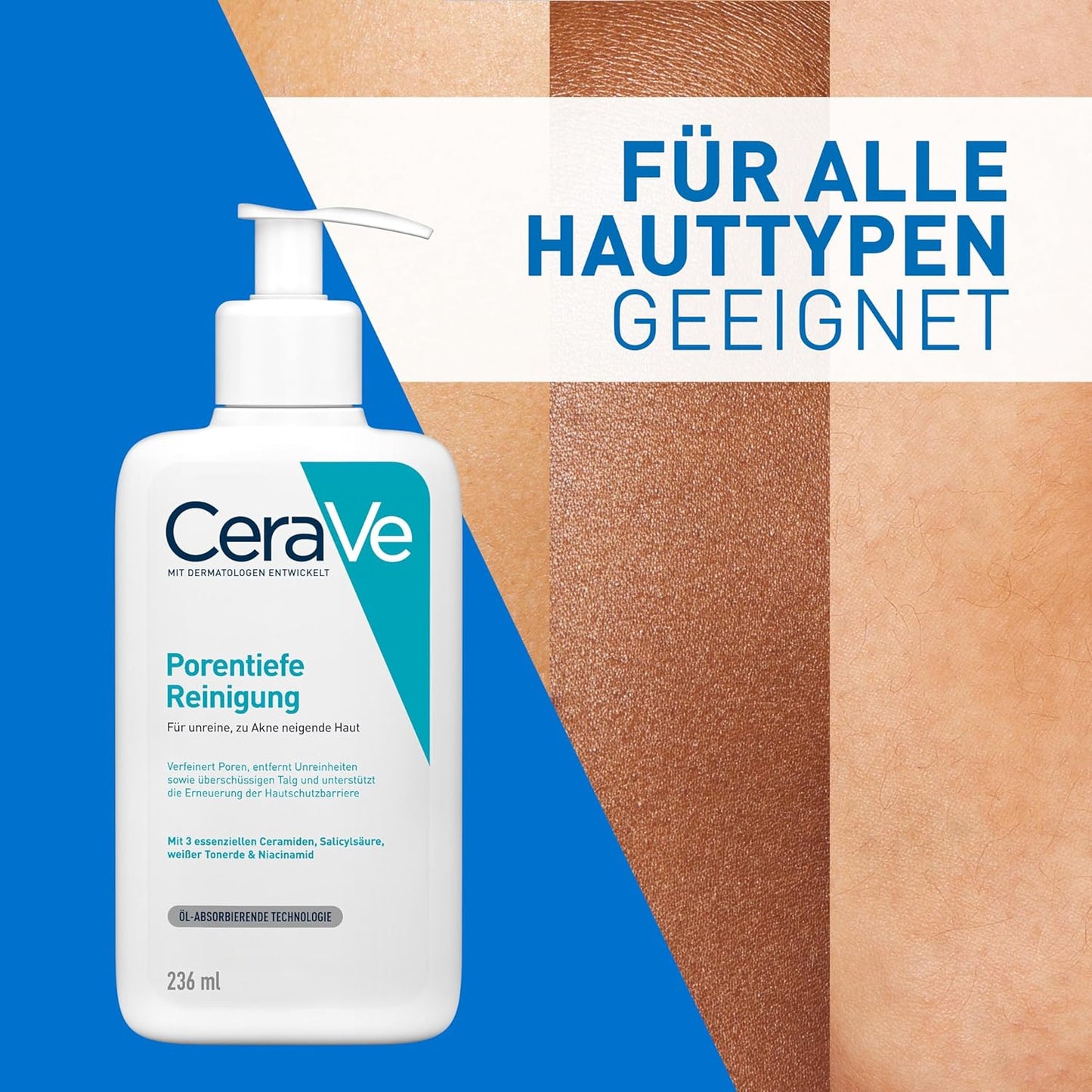 CERAVE Deep Pore Cleansing Gel 236 ml