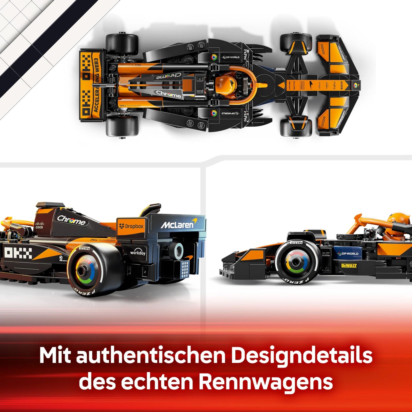LEGO Speed Champions Ferrari SF-24 F1 Rennauto