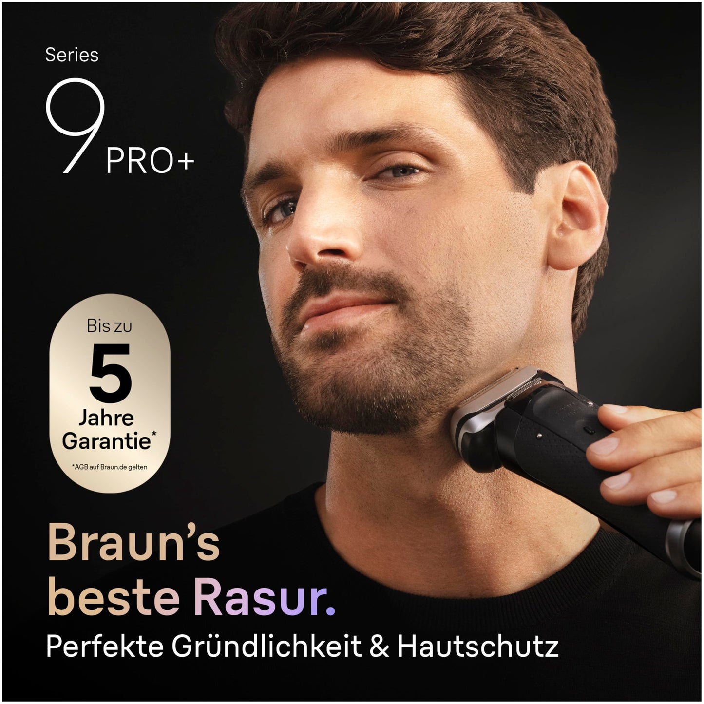 Braun Series 9 PRO+ Men's Electric Shaver, 5+1