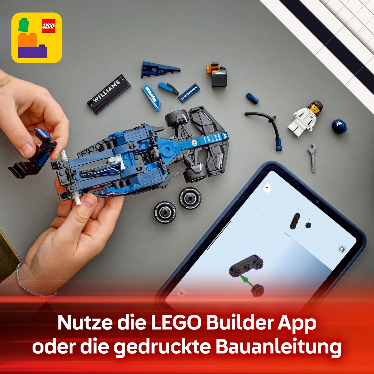 LEGO Speed Champions Ferrari SF-24 F1 Rennauto