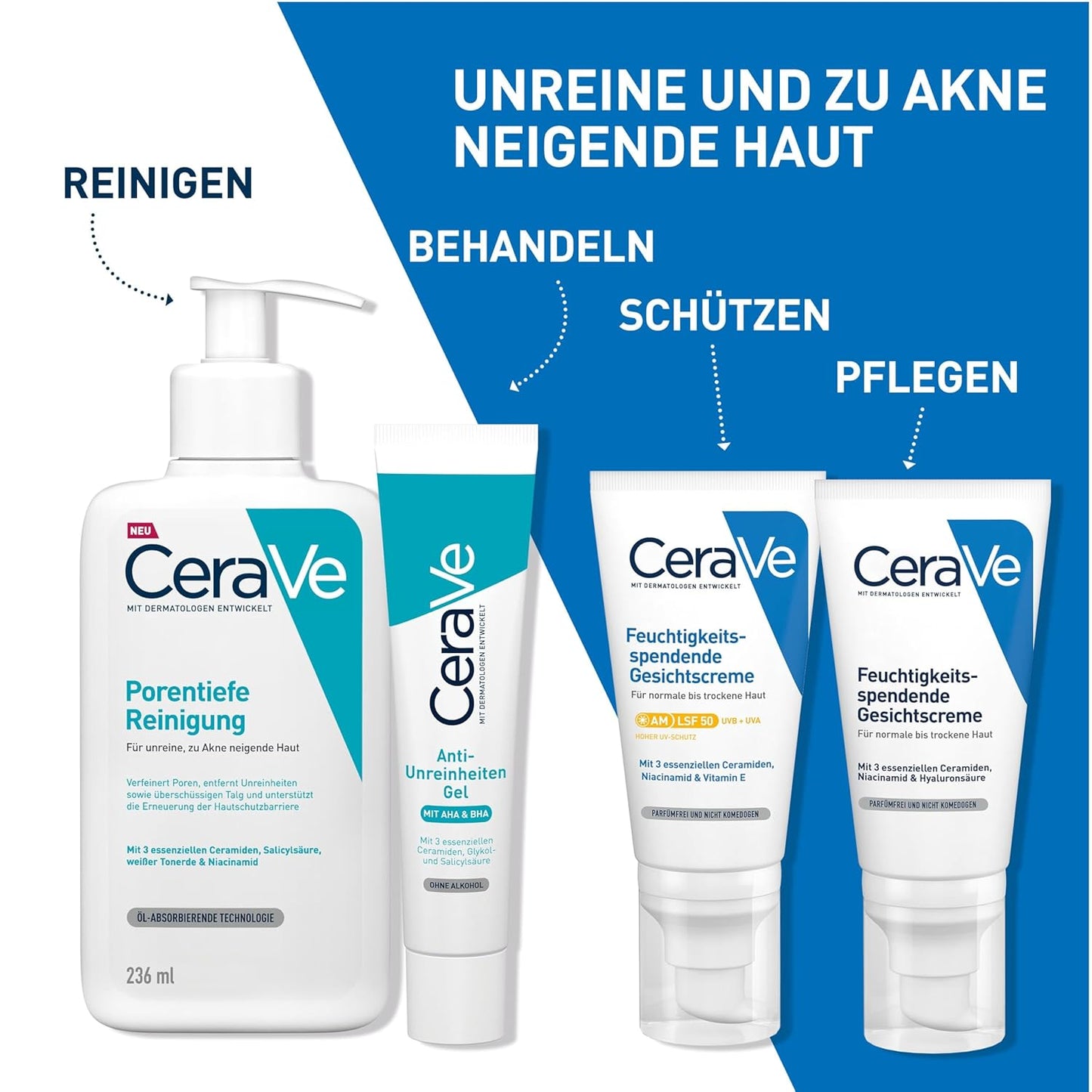 CERAVE Deep Pore Cleansing Gel 236 ml