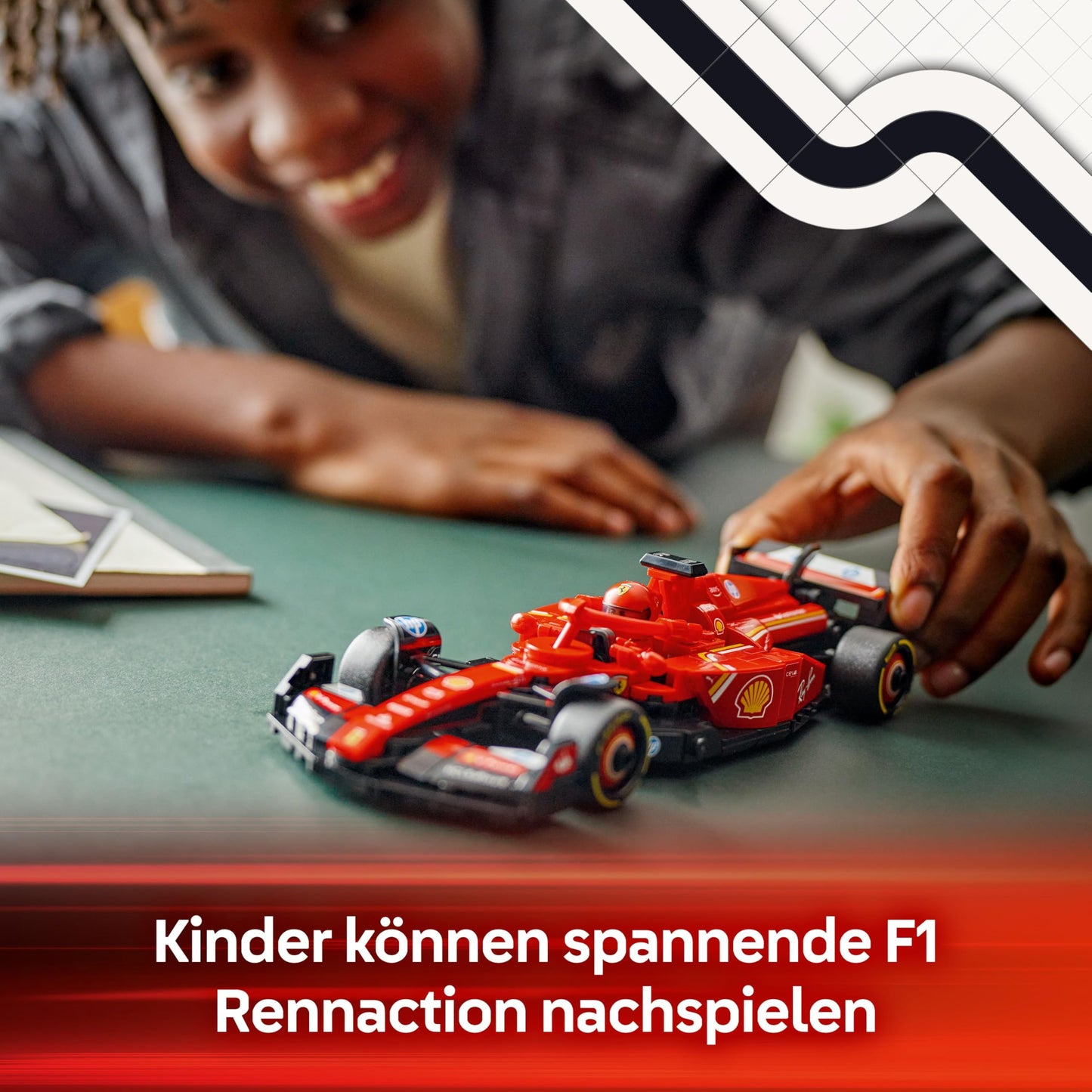 LEGO Speed Champions Ferrari SF-24 F1 Rennauto