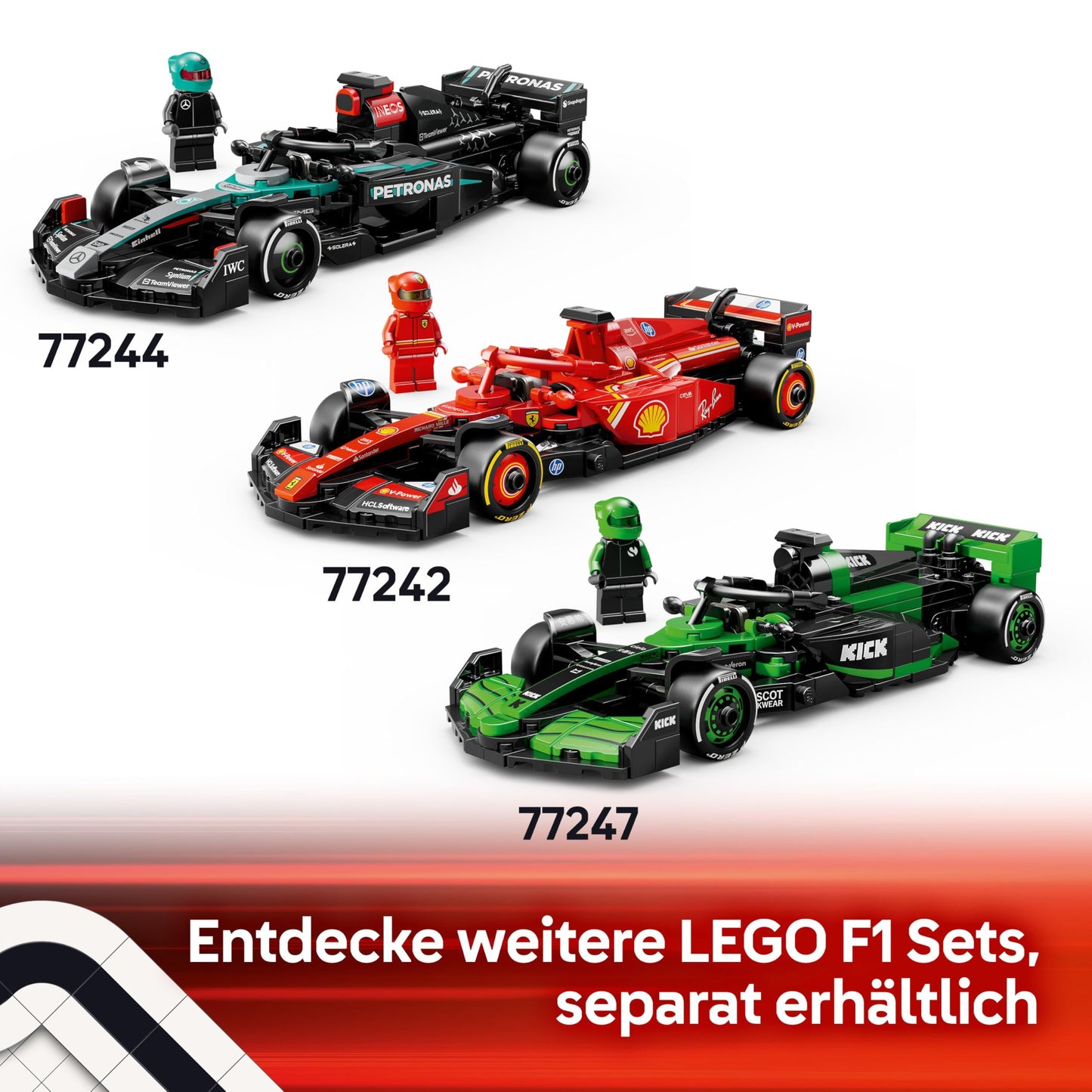 LEGO Speed Champions Ferrari SF-24 F1 Rennauto