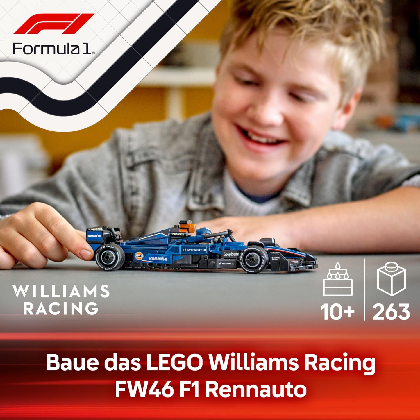 LEGO Speed Champions Ferrari SF-24 F1 Rennauto
