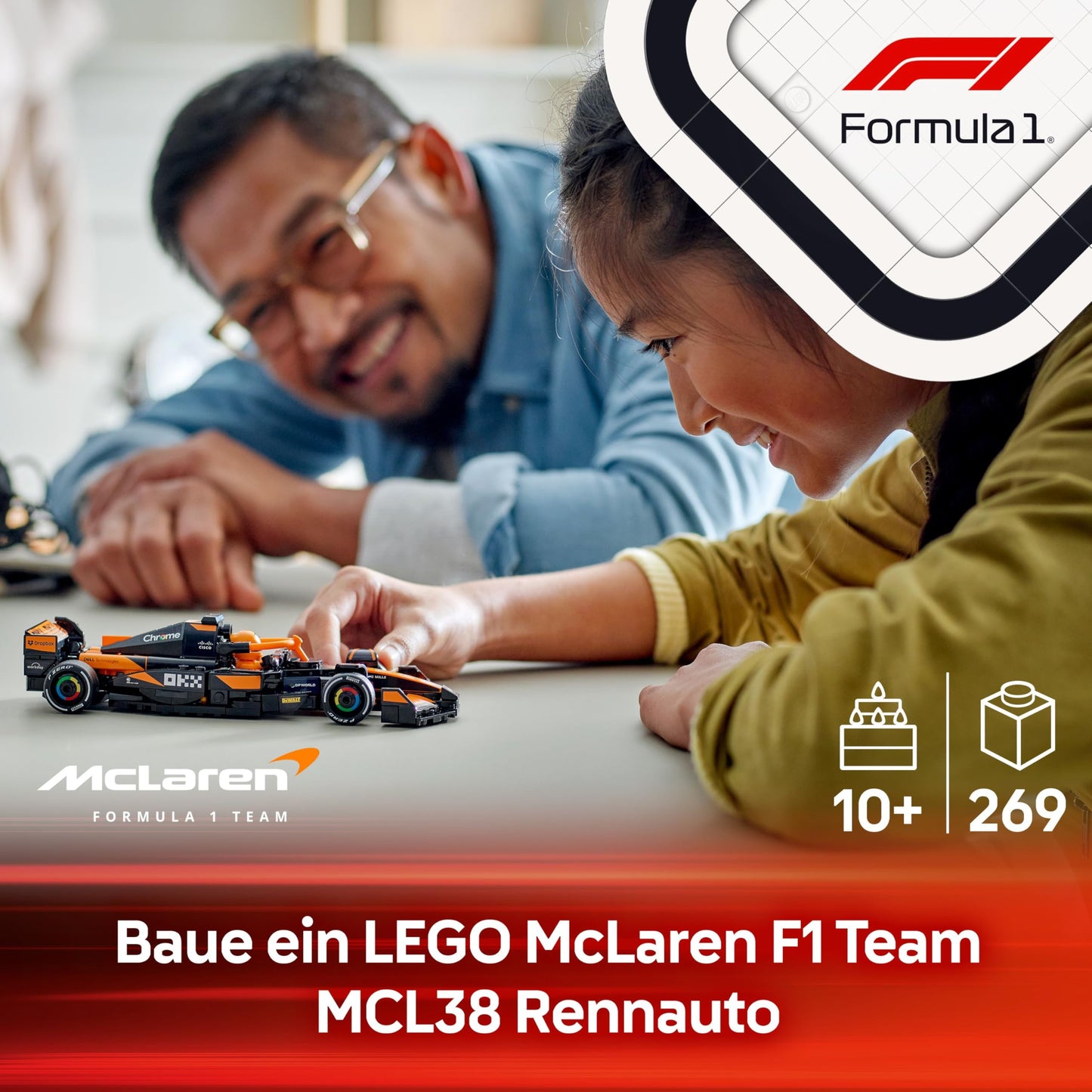 LEGO Speed Champions Ferrari SF-24 F1 Rennauto