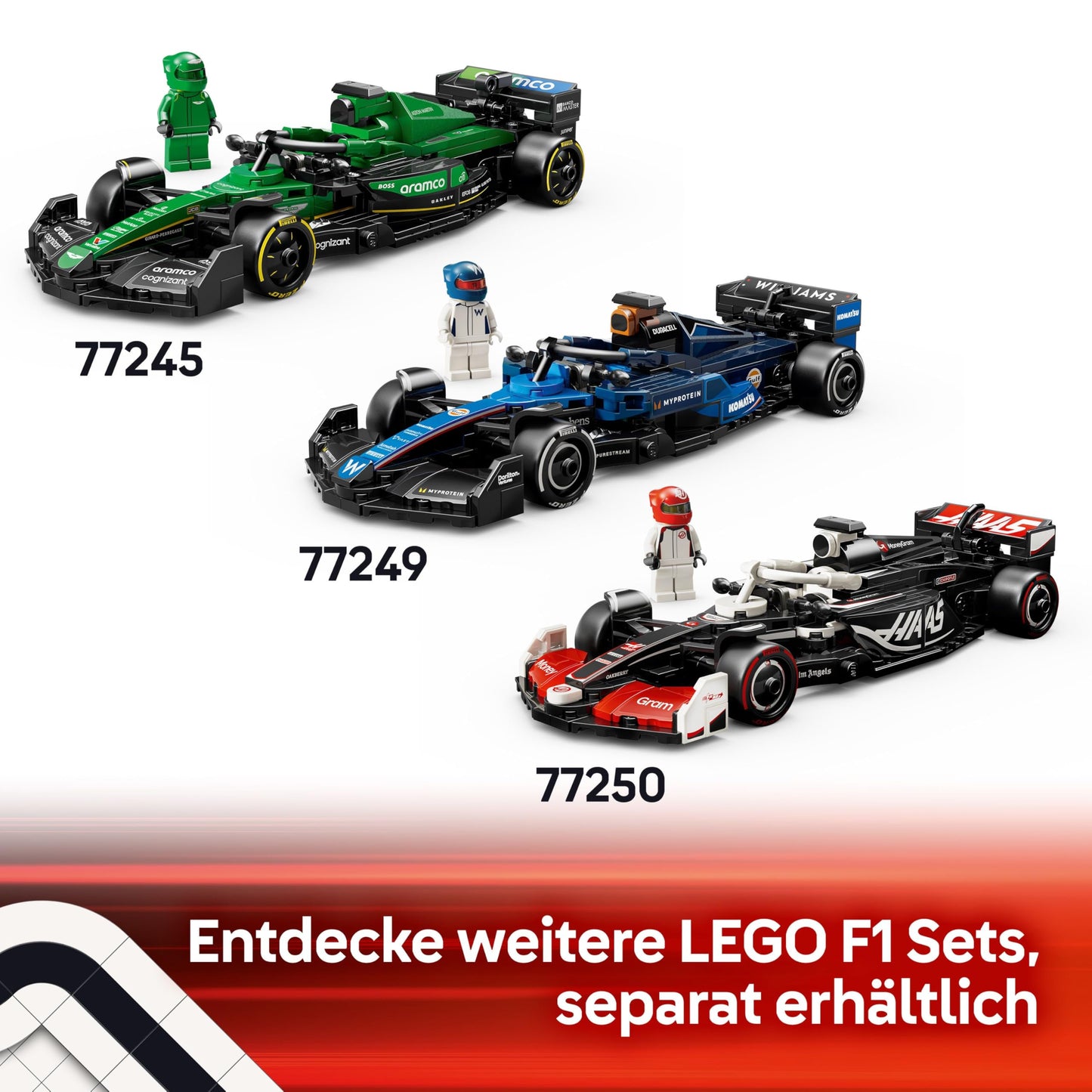 LEGO Speed Champions Ferrari SF-24 F1 Rennauto