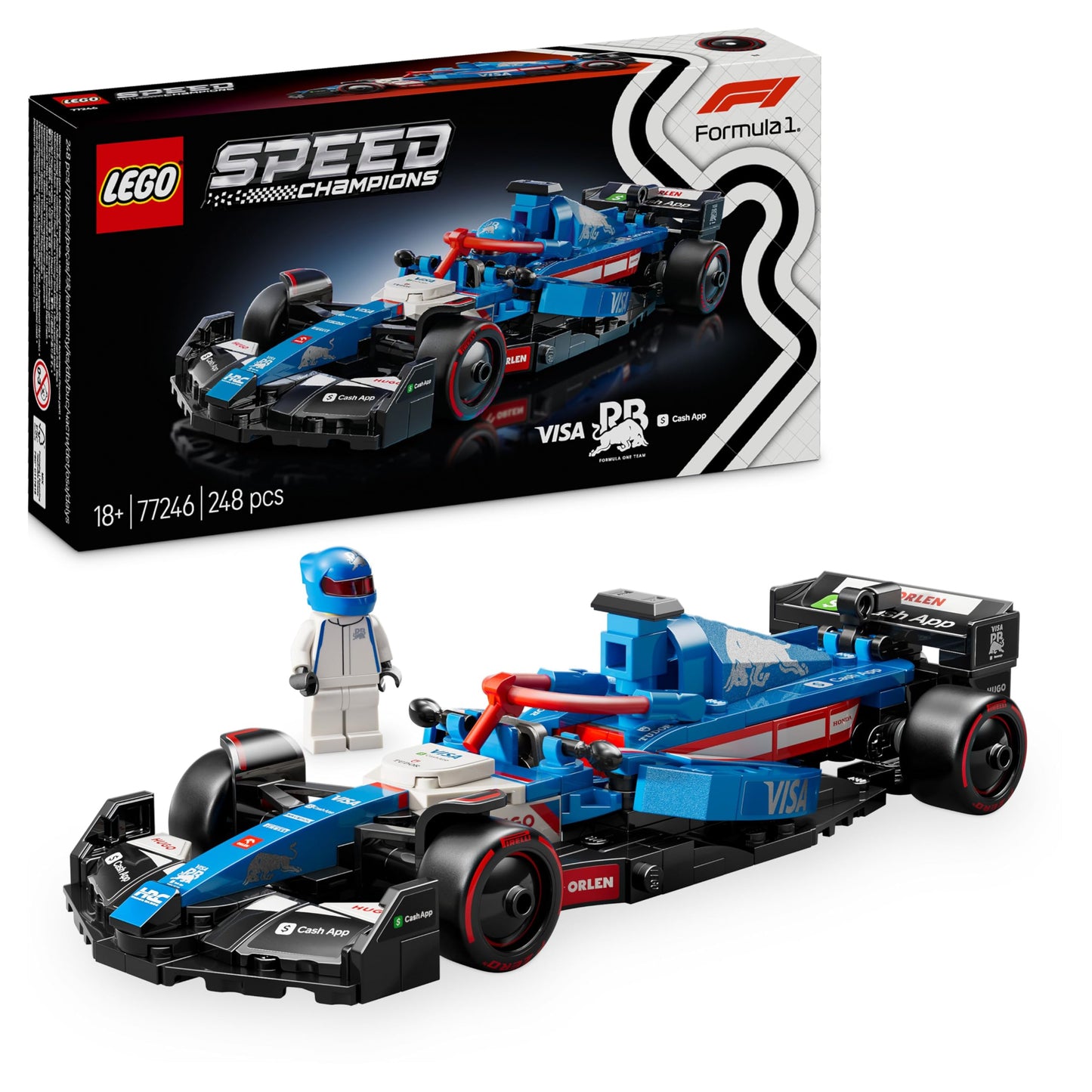 LEGO Speed Champions Ferrari SF-24 F1 Rennauto