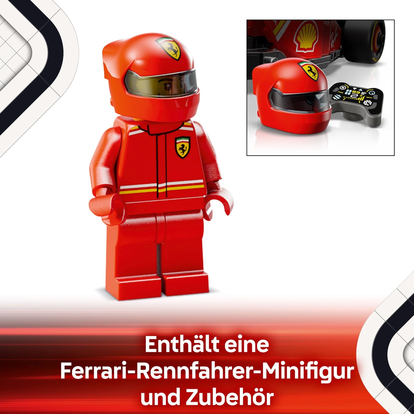 LEGO Speed Champions Ferrari SF-24 F1 Rennauto