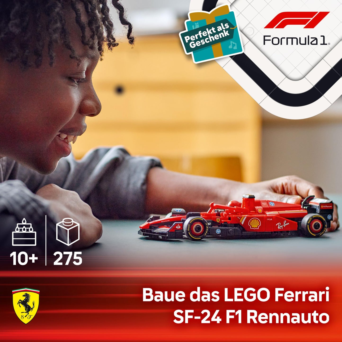 LEGO Speed Champions Ferrari SF-24 F1 Rennauto