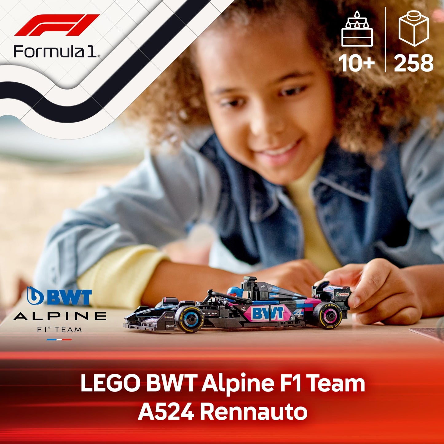 LEGO Speed Champions Ferrari SF-24 F1 Rennauto