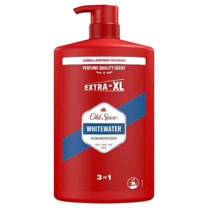 Old Spice Captain 3-in-1 Shower Gel & Shampoo for Men, 1L