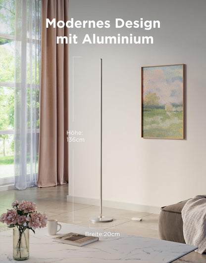 Govee RGBIC LED Floor Lamp Living Room, WiFi Floor Lamp