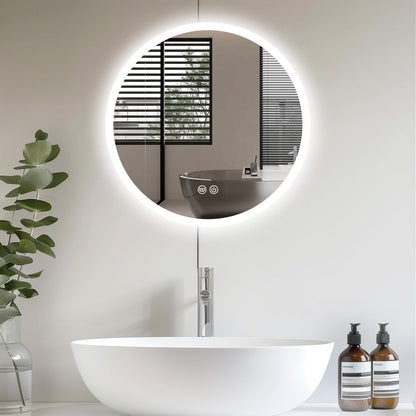 AllRight LED Bathroom Mirror with Lighting, 50 cm