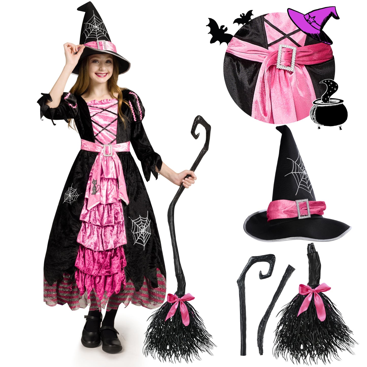 Witch Costume for girls